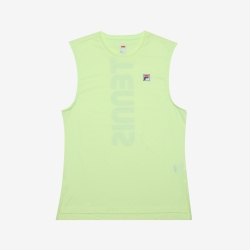 Fila Regular Fit Tennis Functional - Naisten Poolopaita - Pale Lime | FI-66423